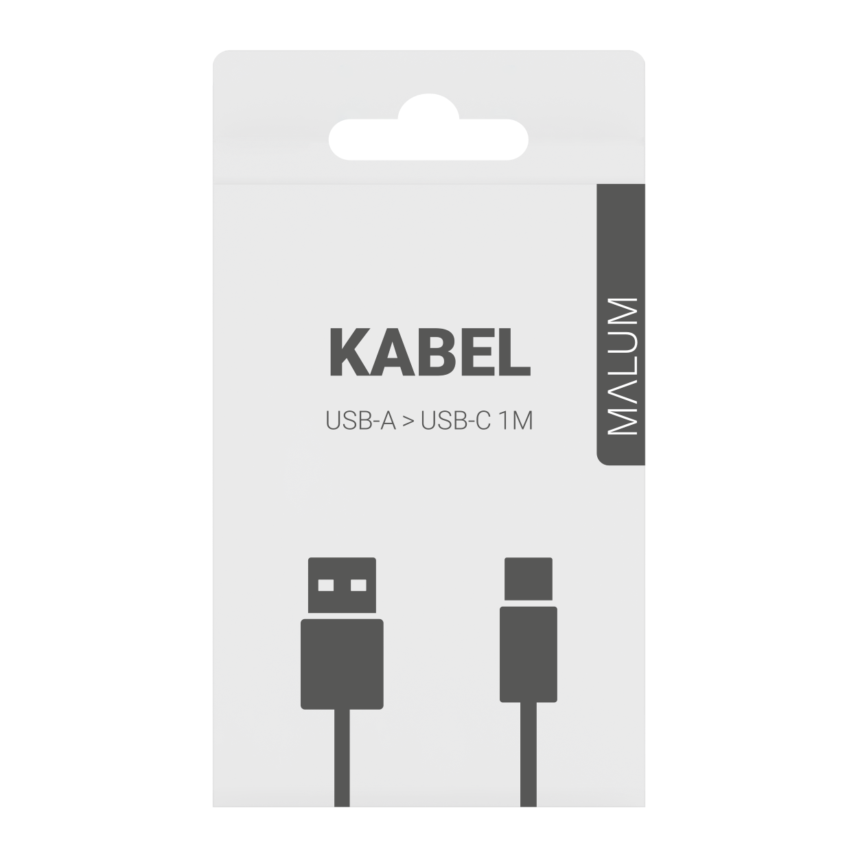 Kabel USB-A na USB-C 1M MALUM Kabel USB-A na USB-C 1M