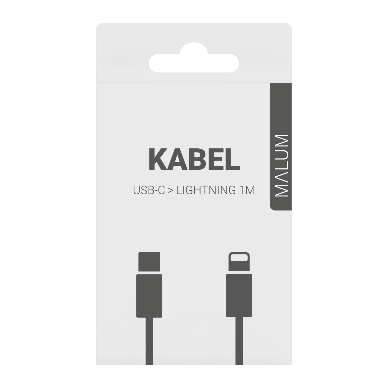 Kabel C Lightning 1M MALUM Kábel USB-A na Lightning 1M