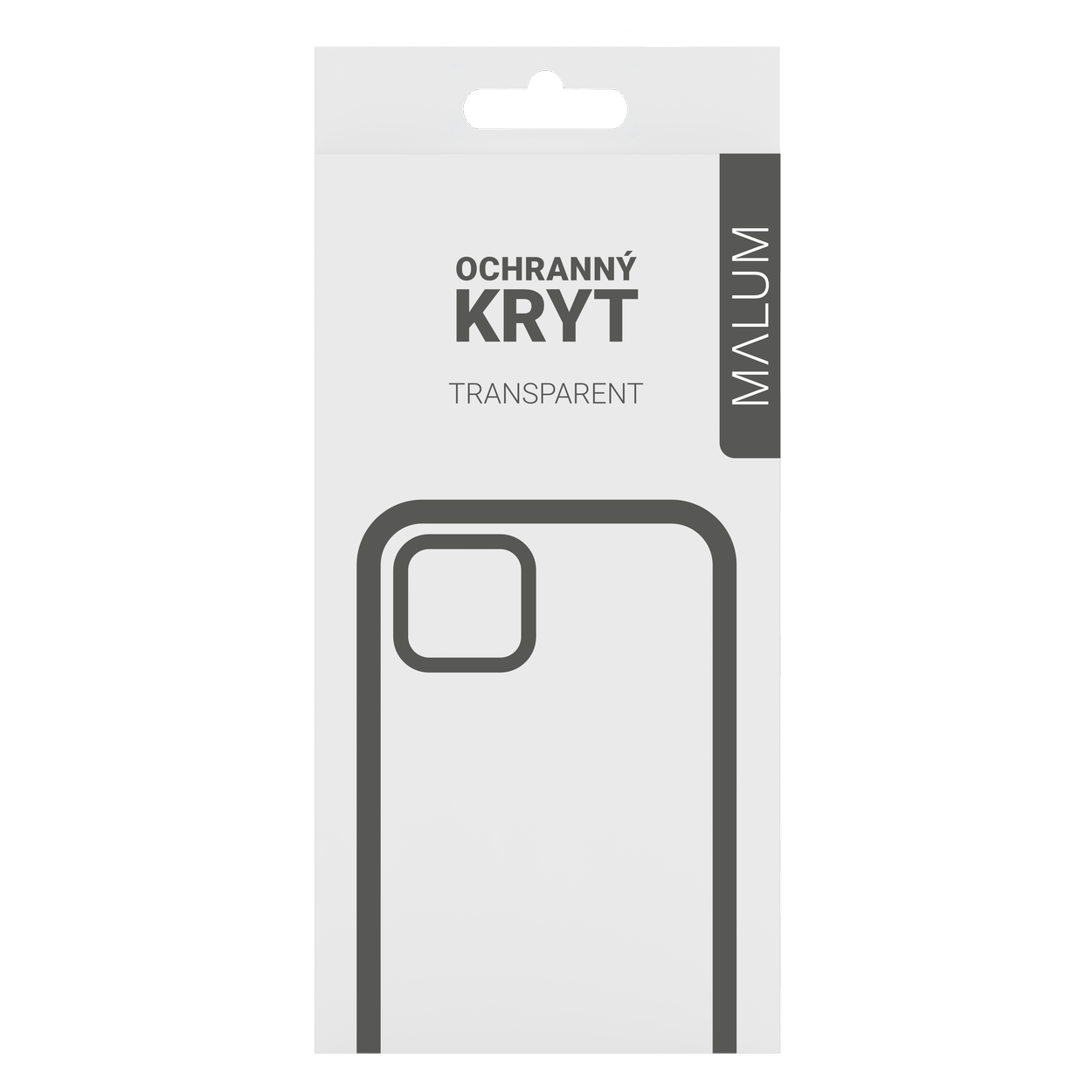 Kryt transparent MALUM Ochranný kryt TRANSPARENT